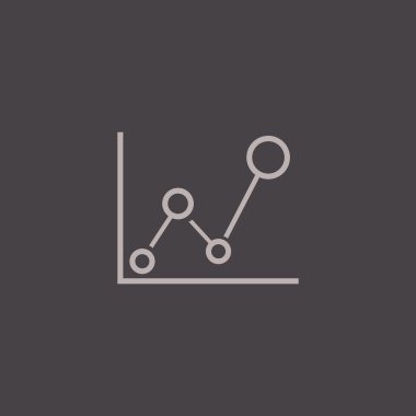 iş büyüyen grafik sunum simgesini