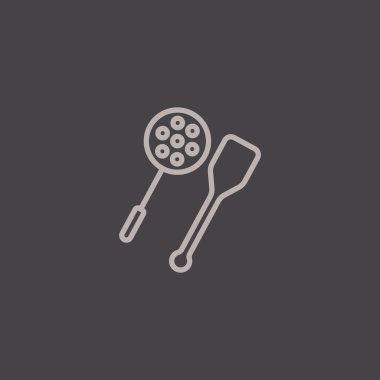 spatula ve Kepçe simgesi