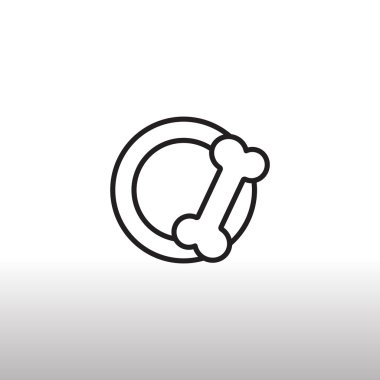 kase için evde beslenen hayvan yiyecek simgesi