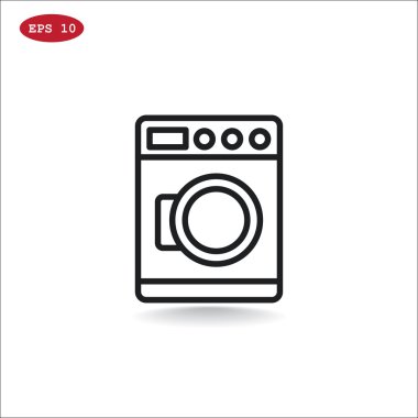 çamaşır makinesi simgesi
