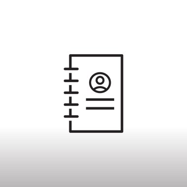 adres defteri simgesini