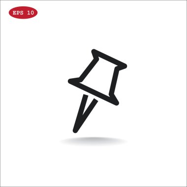 Raptiye, itme PIN simgesi