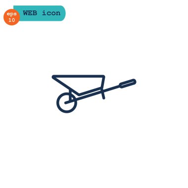 Bahçe, İnşaat el arabası simgesi