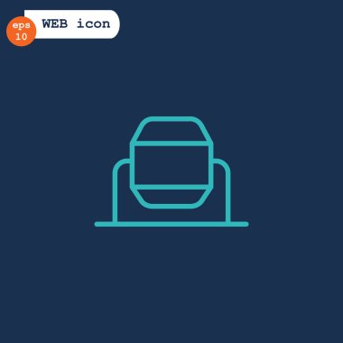 Çimento karıştırıcı simgesini