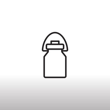 süt teneke kutu simgesi