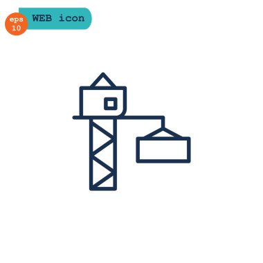 inşaat vinç simgesi