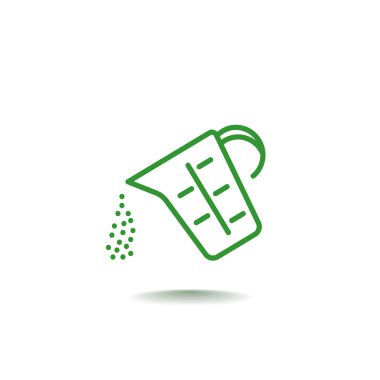 mutfak ölçü Kupası simgesi