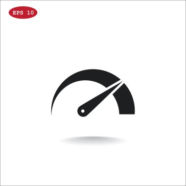 Araba hız göstergesi simgesi