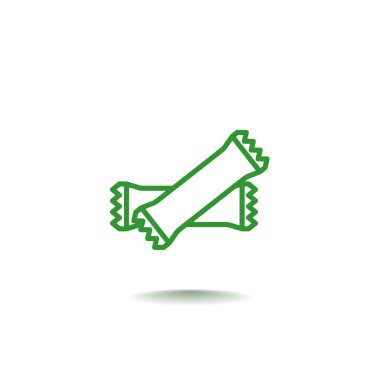 mühürlü polietilen paket simgesi