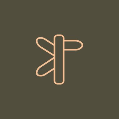 sokak yol işareti simgesi