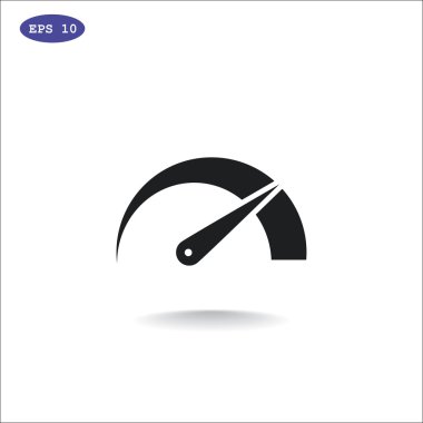 Araba hız göstergesi simgesi