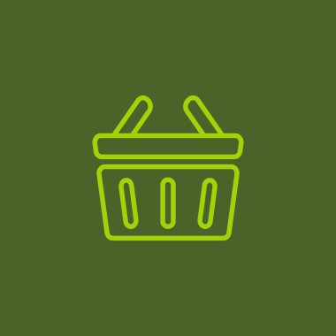 Alışveriş sepeti simgesi