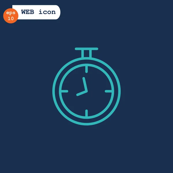 Stopwatch web icon — Stock Vector © Mr.icon 110234012
