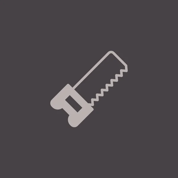 Иконка инструмента hacksaw — стоковый вектор