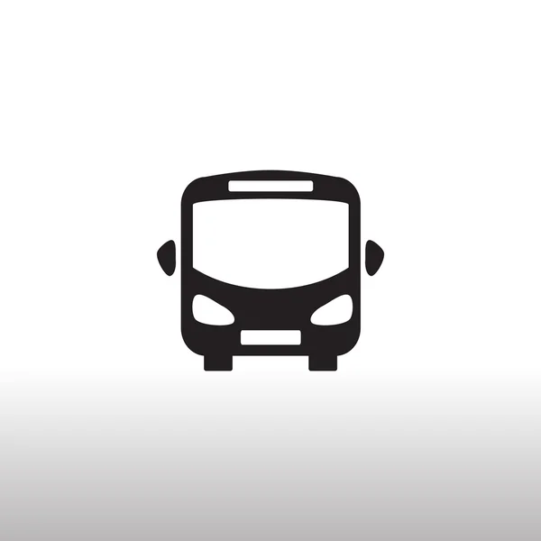 Ikona transportu autobusowego — Wektor stockowy
