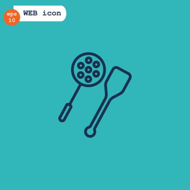 spatula ve Kepçe simgesi