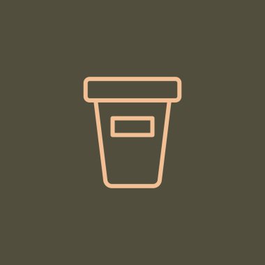 içki kağıt Kupası simgesi