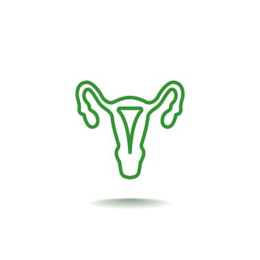 kadın üreme sistemi simgesi
