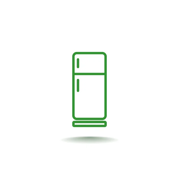 Kühlschrank-Ikone — Stockvektor