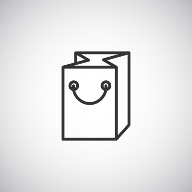 kağıt torba simgesi