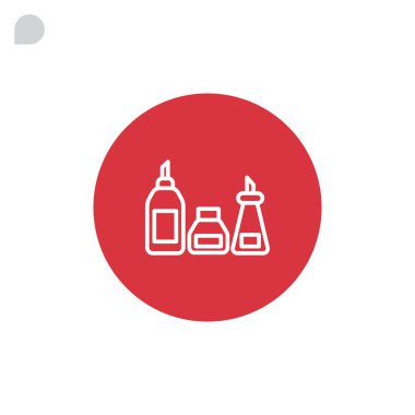 mutfak şişeler, konteyner simgesi