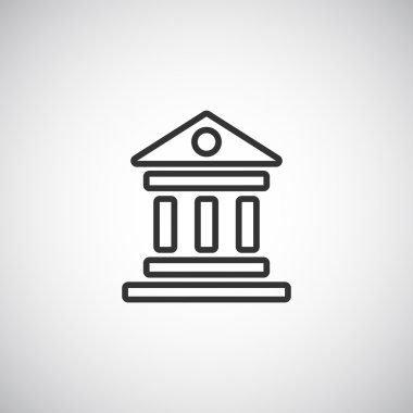 Banka simgesi, illüstrasyon 