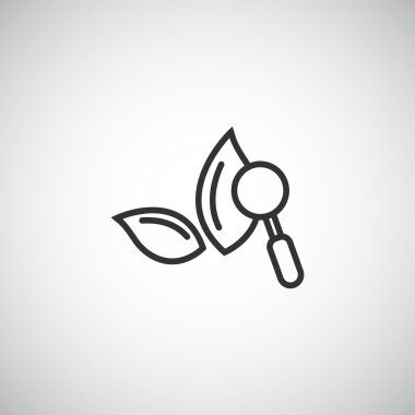 Botanik simgesi, illüstrasyon 