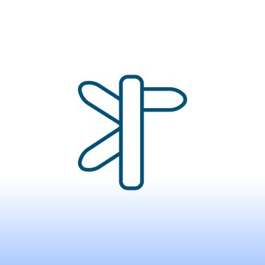 Yön, yol işareti simgesi