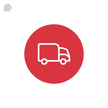 parça, kamyon simgesi.