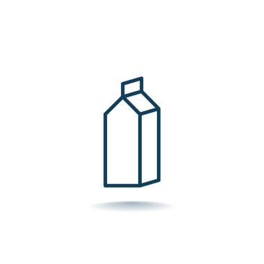 Süt için ambalaj kapsayıcı 