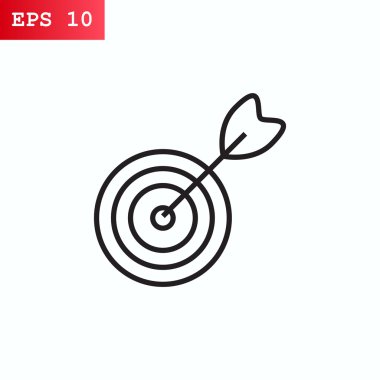 ok simgesine sahip hedef