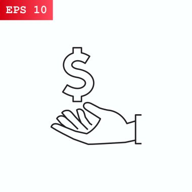 el simgesi olarak dolar