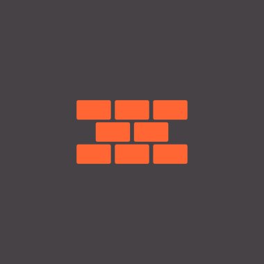 Tuğla, tuğla duvar simgesi