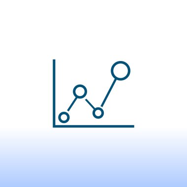 Grafik, iş grafik simgesi 