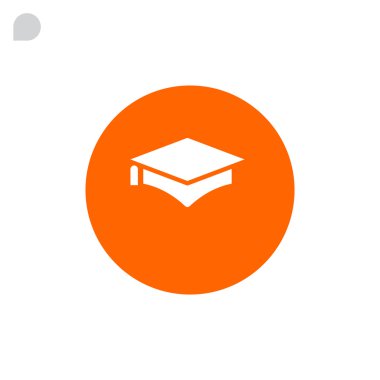 kare akademik cap simgesi 