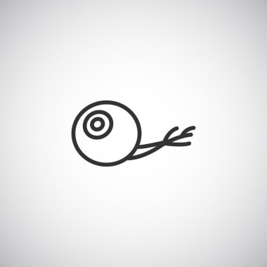 Göz simgesini, illüstrasyon 