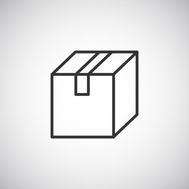 kutusu simgesi, illüstrasyon 