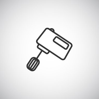 Mutfak karıştırıcı simgesi