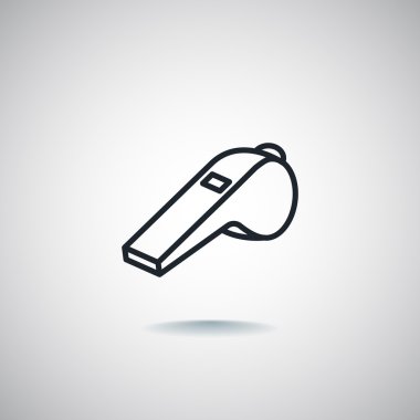 Hakem düdük simgesi  