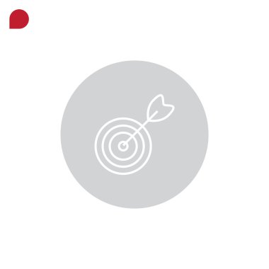 ok simgesine sahip hedef