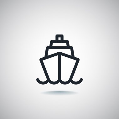 Gemi simgesi, illüstrasyon 
