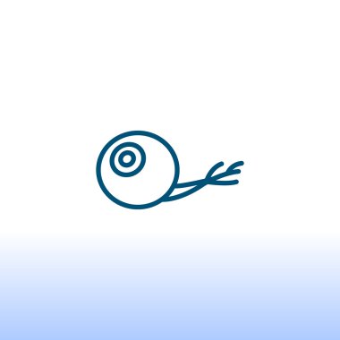 Göz simgesini, illüstrasyon