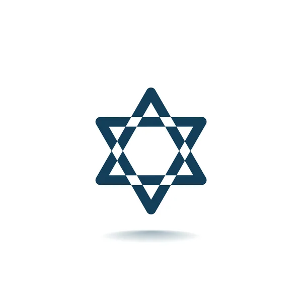 Star of David Icon — Stock Vector