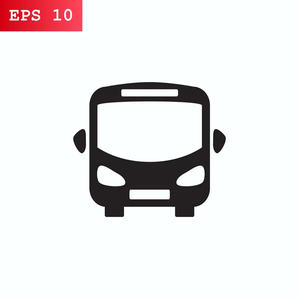 Bus, vervoer pictogram — Stockvector