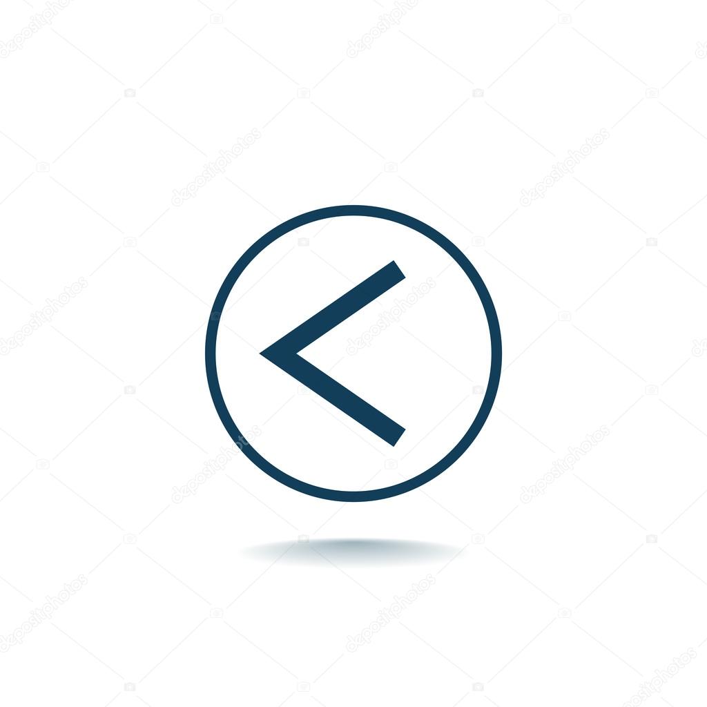 left direction arrow icon 