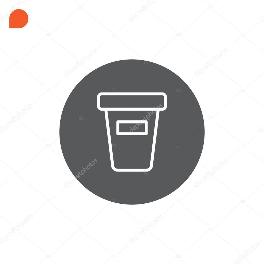 take away drink cup icon