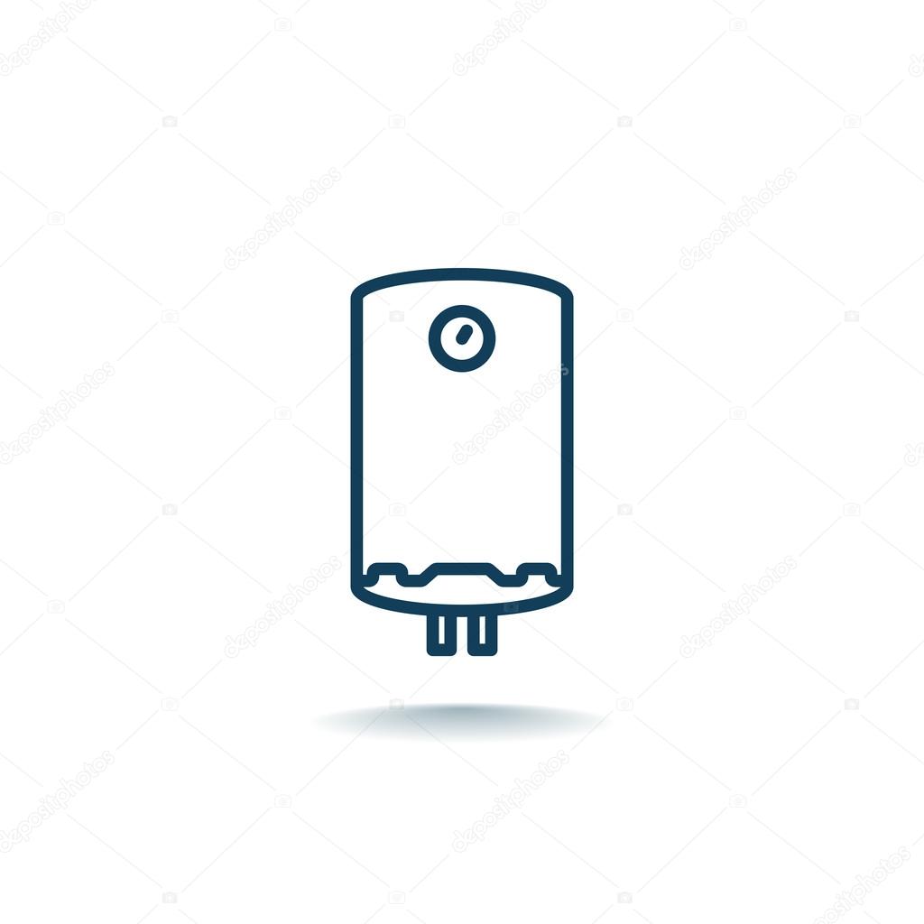 electric water boiler icon