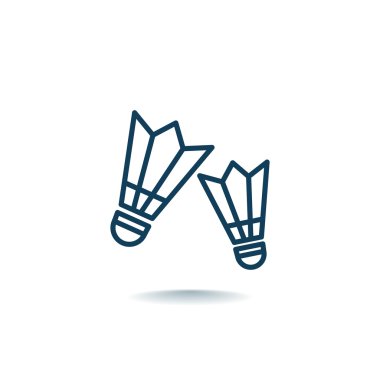 Badminton shuttlecocks simgesi