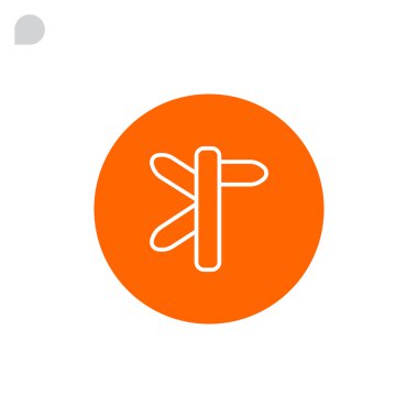 Yön, yol işareti simgesi