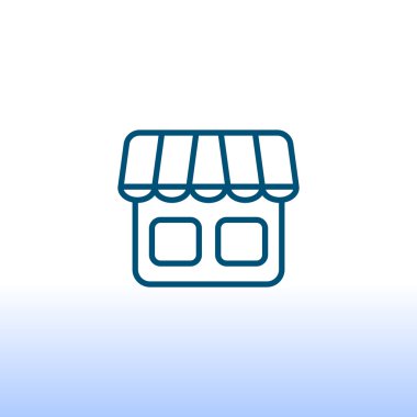 dükkan, mağaza web simgesi